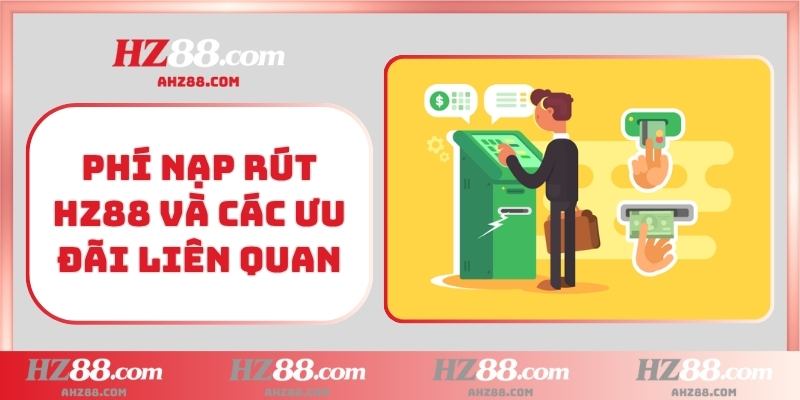 Phí nạp rút HZ88 và các ưu đãi liên quan